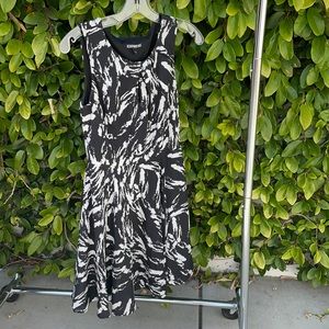 Black and white dress